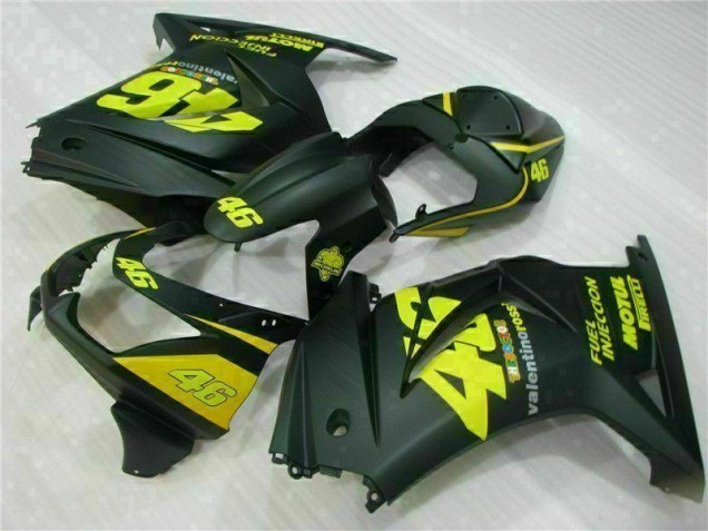 Carenagem Moto EX300 13-16 - Preto Amarelo 46 Carenagem Moto EX300 13-16 - Preto Amarelo 46