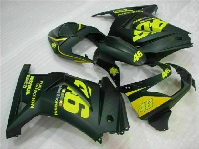 Carenagem Moto EX300 13-16 - Preto Amarelo 46 Carenagem Moto EX300 13-16 - Preto Amarelo 46