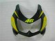 Carenagem Moto EX300 13-16 - Preto Amarelo 46 Carenagem Moto EX300 13-16 - Preto Amarelo 46
