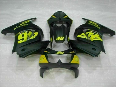 Carenagem Moto EX300 13-16 - Preto Amarelo 46