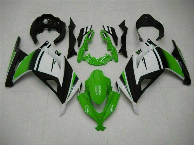 Carenagem Moto EX300 13-16 - Verde Preto Prata Carenagem Moto EX300 13-16 - Verde Preto Prata