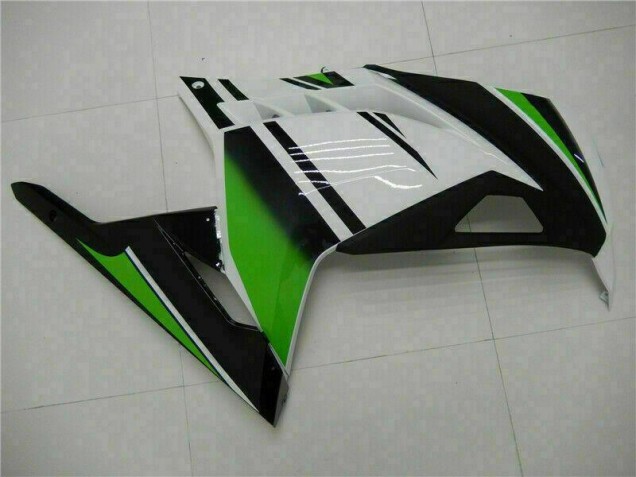 Carenagem Moto EX300 13-16 - Verde Preto Prata Carenagem Moto EX300 13-16 - Verde Preto Prata