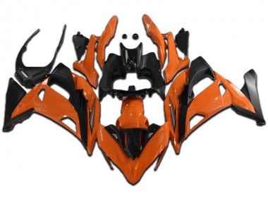 Carenagem Moto EX400 18-23 - Laranja Preto