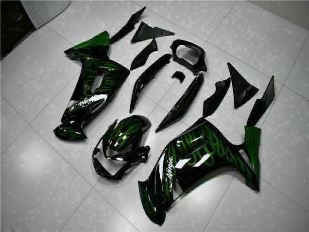 Carenagem Moto EX650 06-08 - Verde Chama Carenagem Moto EX650 06-08 - Verde Chama