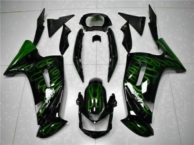 Carenagem Moto EX650 06-08 - Verde Chama Carenagem Moto EX650 06-08 - Verde Chama