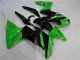 Carenagem Moto EX650 06-08 - Verde Preto Carenagem Moto EX650 06-08 - Verde Preto