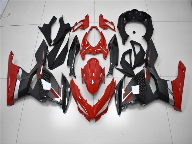 Carenagem Moto EX650 06-08 - Vermelho Preto Carenagem Moto EX650 06-08 - Vermelho Preto