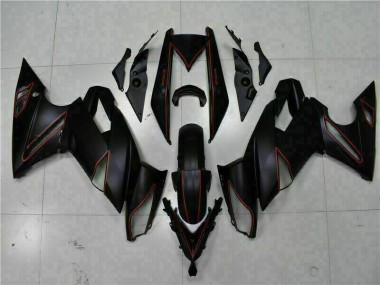 Carenagem Moto EX650 12-16 - Preto Vermelho
