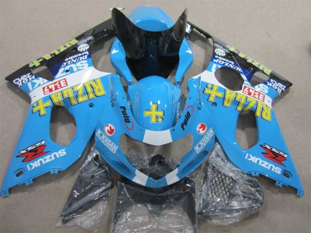 Carenagem Moto GSXR 1000 K1 00-02 - Azul Rizla