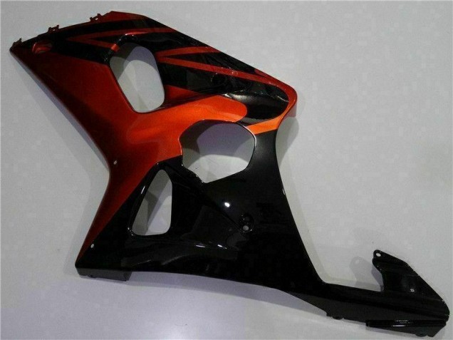 Carenagem Moto GSXR 1000 K1 00-02 - Laranja Preto
