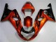 Carenagem Moto GSXR 1000 K1 00-02 - Laranja Preto