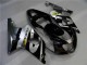 Carenagem Moto GSXR 1000 K1 00-02 - Prata Preto