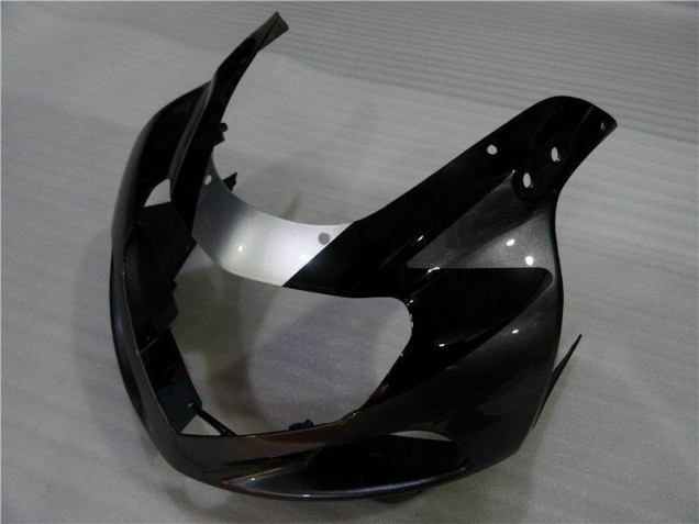 Carenagem Moto GSXR 1000 K1 00-02 - Prata Preto