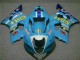 Carenagem Moto GSXR 1000 K3 03-04 - Azul