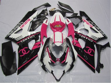 Carenagem Moto GSXR 1000 K5 05-06 - Rosa Chanel