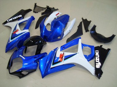 Carenagem Moto GSXR 1000 K7 07-08 - Azul Estilo OEM