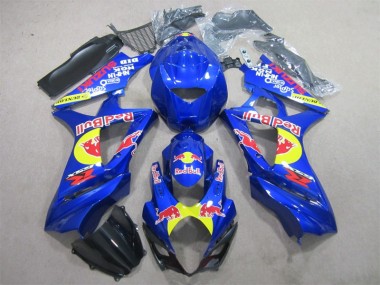 Carenagem Moto GSXR 1000 K7 07-08 - Azul Red Bull