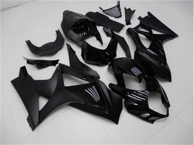 Carenagem Moto GSXR 1000 K7 07-08 - Brilhante Preto Fosco