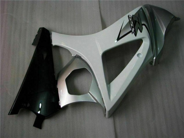 Carenagem Moto GSXR 1000 K7 07-08 - Prata Branco