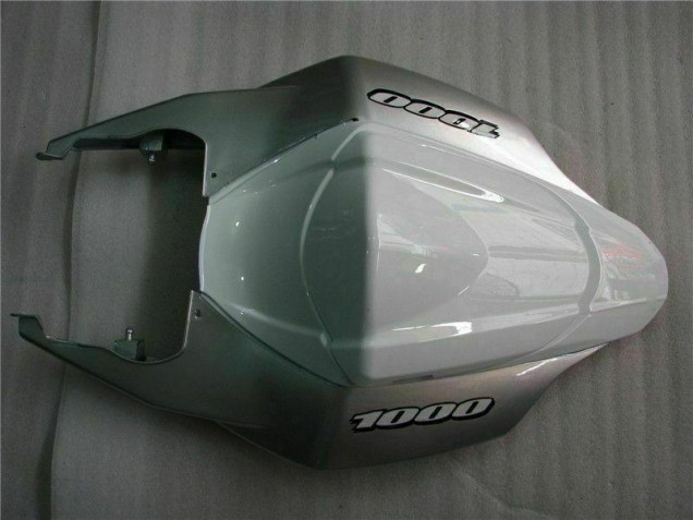 Carenagem Moto GSXR 1000 K7 07-08 - Prata Branco