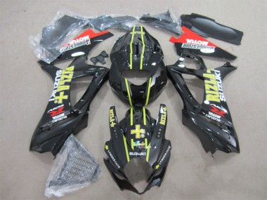 Carenagem Moto GSXR 1000 K7 07-08 - Preto Amarelo Rizla