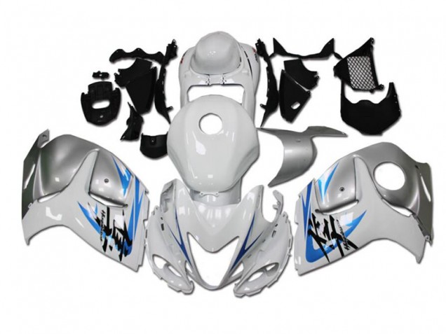 Carenagem Moto GSXR 1300 Hayabusa 96-07 - Branco Azul Carenagem Moto GSXR 1300 Hayabusa 96-07 - Branco Azul