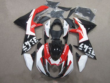 Carenagem Moto GSXR 750 K11 11-21 - Preto Vermelho