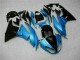 Carenagem Moto & Plástico Moto ZX6R 13-18 - Azul Preto Carenagem Moto & Plástico Moto ZX6R 13-18 - Azul Preto