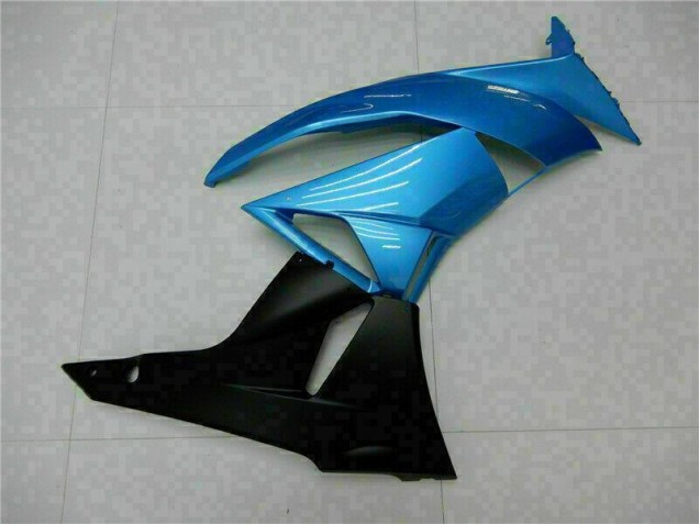 Carenagem Moto & Plástico Moto ZX6R 13-18 - Azul Preto Carenagem Moto & Plástico Moto ZX6R 13-18 - Azul Preto