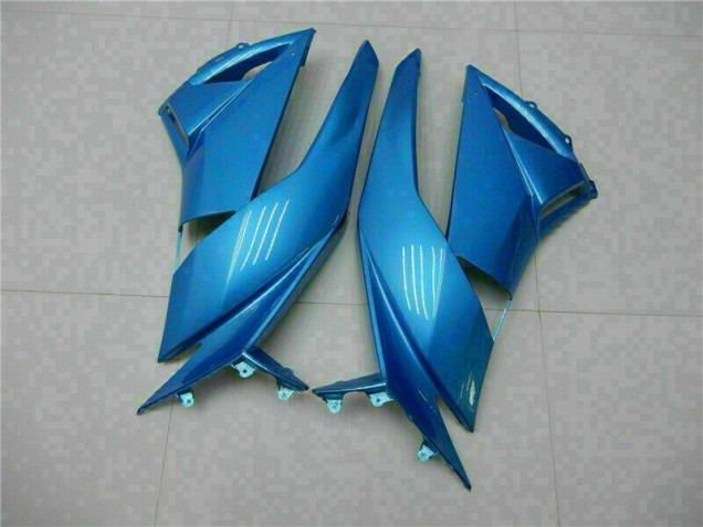 Carenagem Moto & Plástico Moto ZX6R 13-18 - Azul Preto Carenagem Moto & Plástico Moto ZX6R 13-18 - Azul Preto