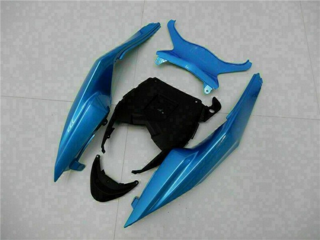 Carenagem Moto & Plástico Moto ZX6R 13-18 - Azul Preto Carenagem Moto & Plástico Moto ZX6R 13-18 - Azul Preto