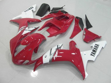 Carenagem Moto R1 02-03 - Vermelho Branco