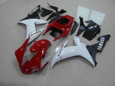 Carenagem Moto R1 02-03 - Vermelho Branco Preto