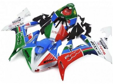 Carenagem Moto R1 04-06 - Verde Vermelho Azul Branco