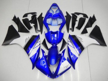 Carenagem Moto R1 09-11 - Azul Branco Preto