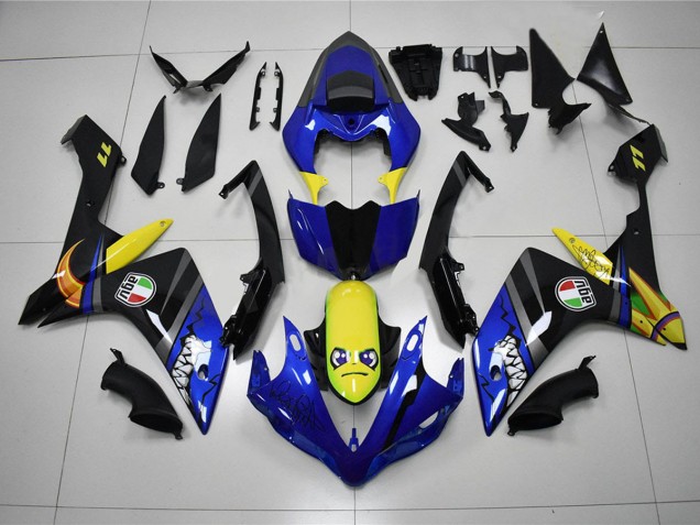 Carenagem Moto R1 09-11 - Azul Tubarão Carenagem Moto R1 09-11 - Azul Tubarão