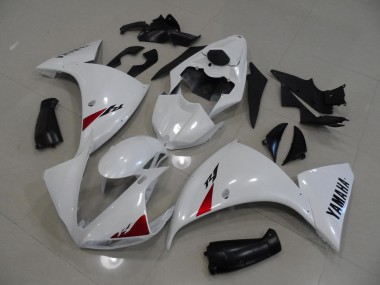 Carenagem Moto R1 09-11 - Branco Preto
