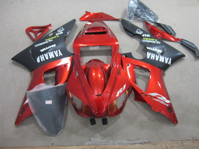 Carenagem Moto R1 09-11 - Vermelho Branco