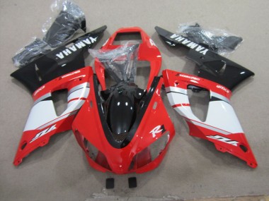 Carenagem Moto R1 09-11 - Vermelho Preto Branco
