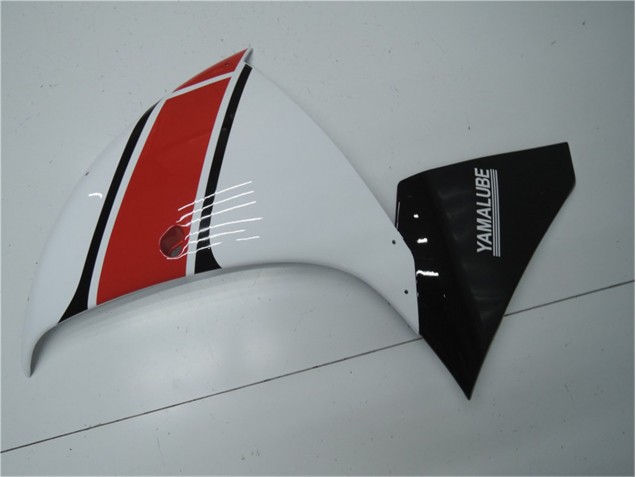Carenagem Moto R1 12-14 - Branco Vermelho Preto