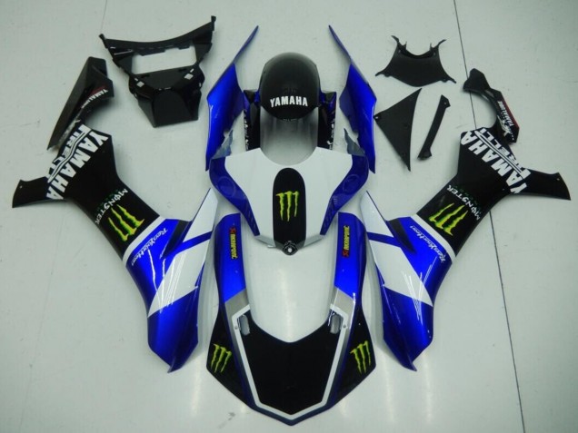 Carenagem Moto R1 15-19 - Preto Azul Monster Carenagem Moto R1 15-19 - Preto Azul Monster