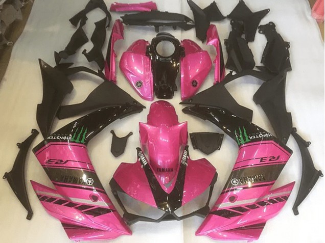 Carenagem Moto R3 15-22 - Rosa & Preto Carenagem Moto R3 15-22 - Rosa & Preto
