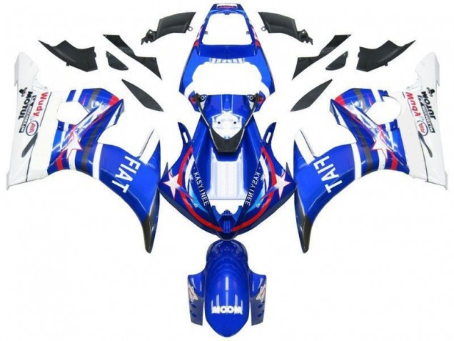 Carenagem Moto R6 03-05 - Azul Estrela Fiat
