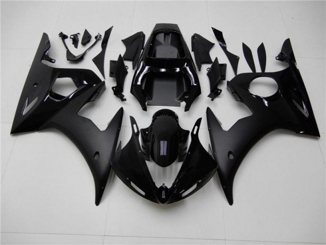 Carenagem Moto R6 03-05 - Brilhante Preto Fosco