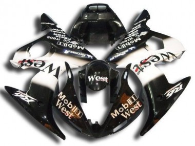 Carenagem Moto R6 03-05 - Preto Mobil West