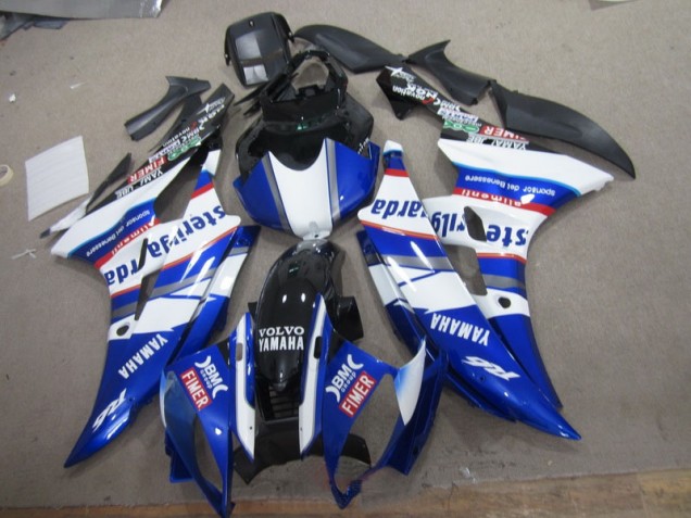 Carenagem Moto R6 06-07 - Branco Azul Sterilgarda Volvo