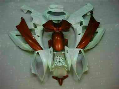 Carenagem Moto R6 06-07 - Branco Castanho