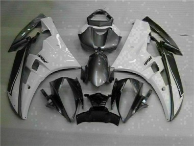 Carenagem Moto R6 06-07 - Branco Prata
