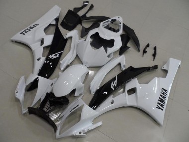 Carenagem Moto R6 06-07 - Branco & Preto