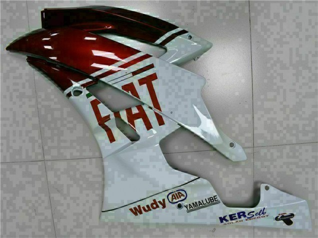 Carenagem Moto R6 06-07 - Castanho Branco